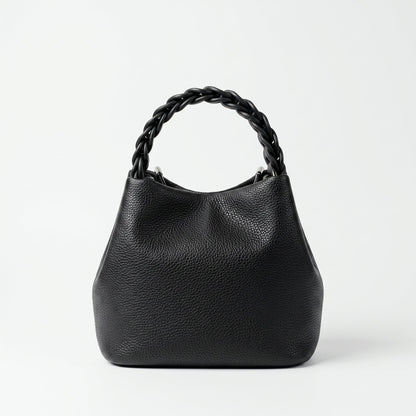 Borsa Secchiello Manico Intrecciato