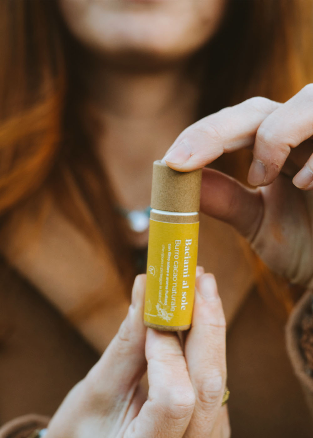 Kakaobutter für die Lippen