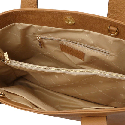 Callie – Einkaufstasche aus weichem Leder | TL142415