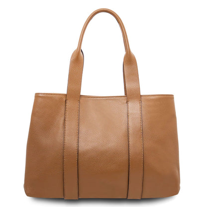 Callie – Einkaufstasche aus weichem Leder | TL142415