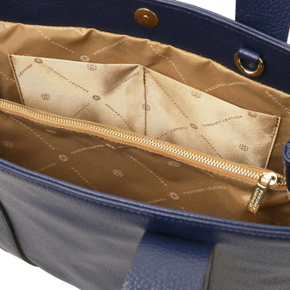 Callie – Einkaufstasche aus weichem Leder | TL142415