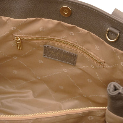 Callie – Einkaufstasche aus weichem Leder | TL142415