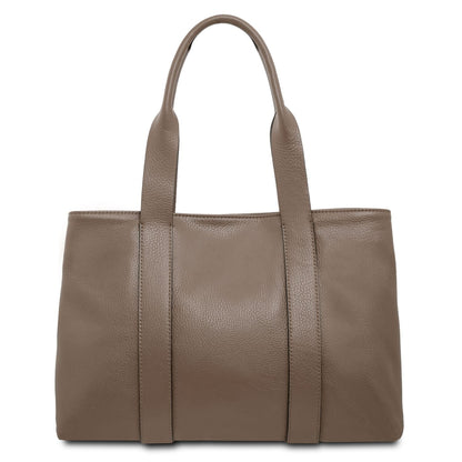Callie – Einkaufstasche aus weichem Leder | TL142415