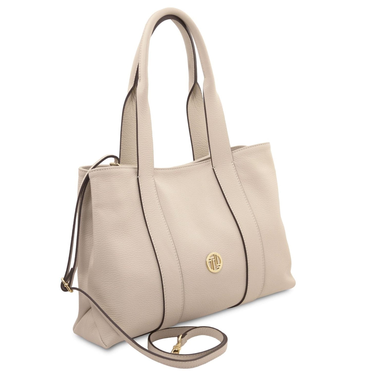 Callie – Einkaufstasche aus weichem Leder | TL142415