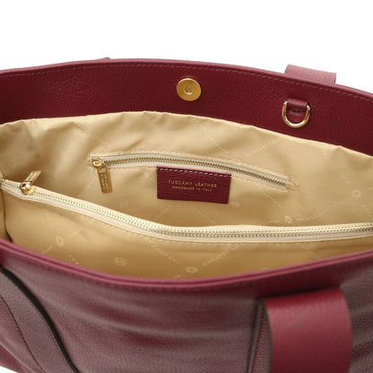 Callie – Einkaufstasche aus weichem Leder | TL142415