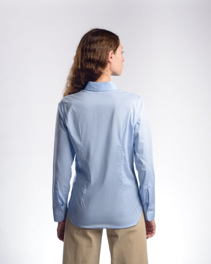 Camisa feminina DANIELA em Popeline stretch