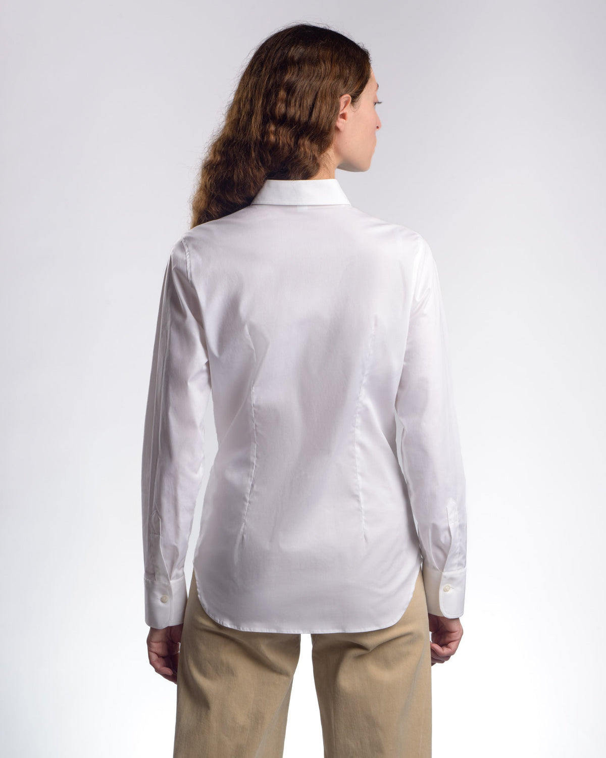 Camisa feminina DANIELA em Popeline stretch