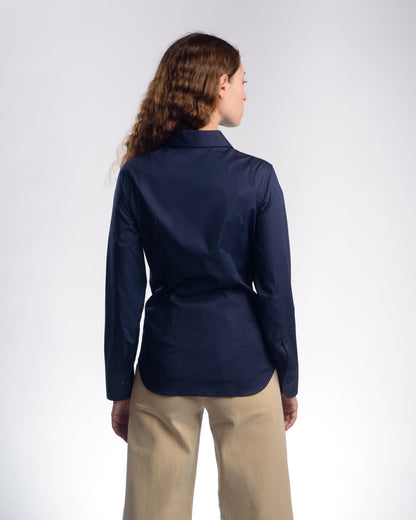 Camisa feminina DANIELA em Popeline stretch