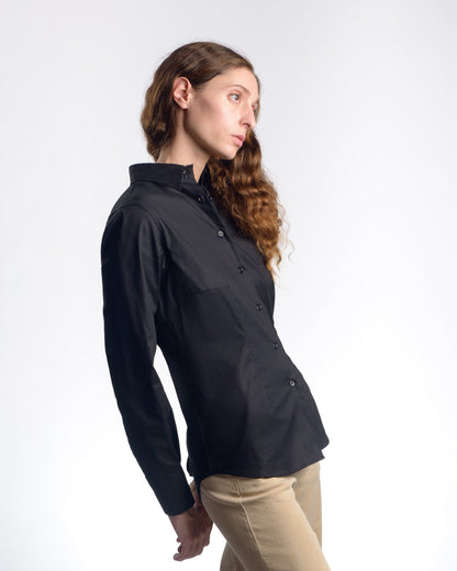 Camisa feminina DANIELA em Popeline stretch