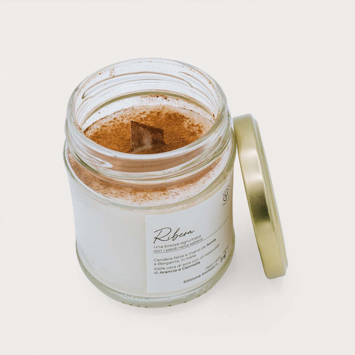 Eco-friendly natural soy wax candle