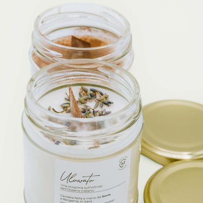 Eco-friendly natural soy wax candle