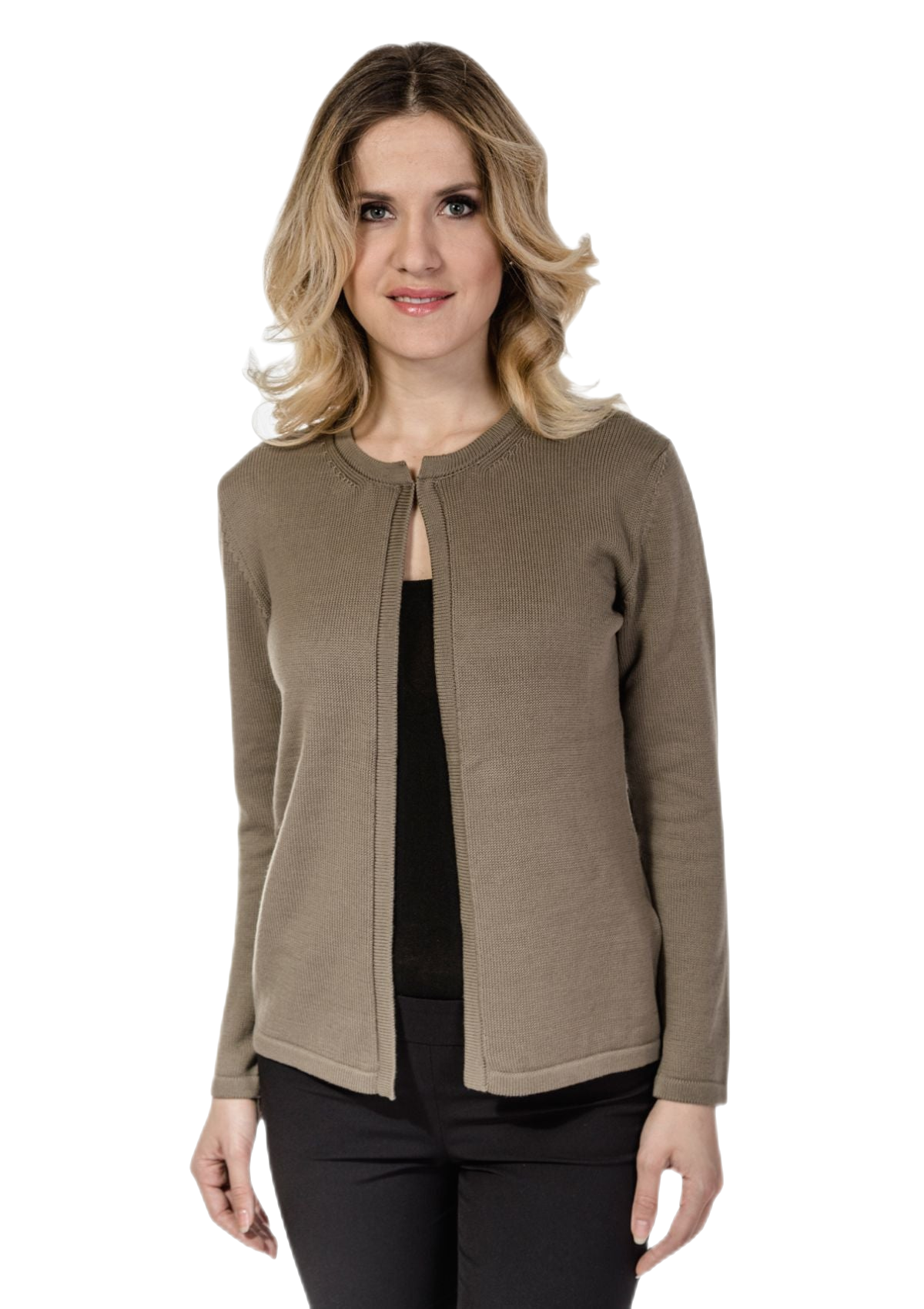 Franny: cardigan donna in cotone classico ed elegante