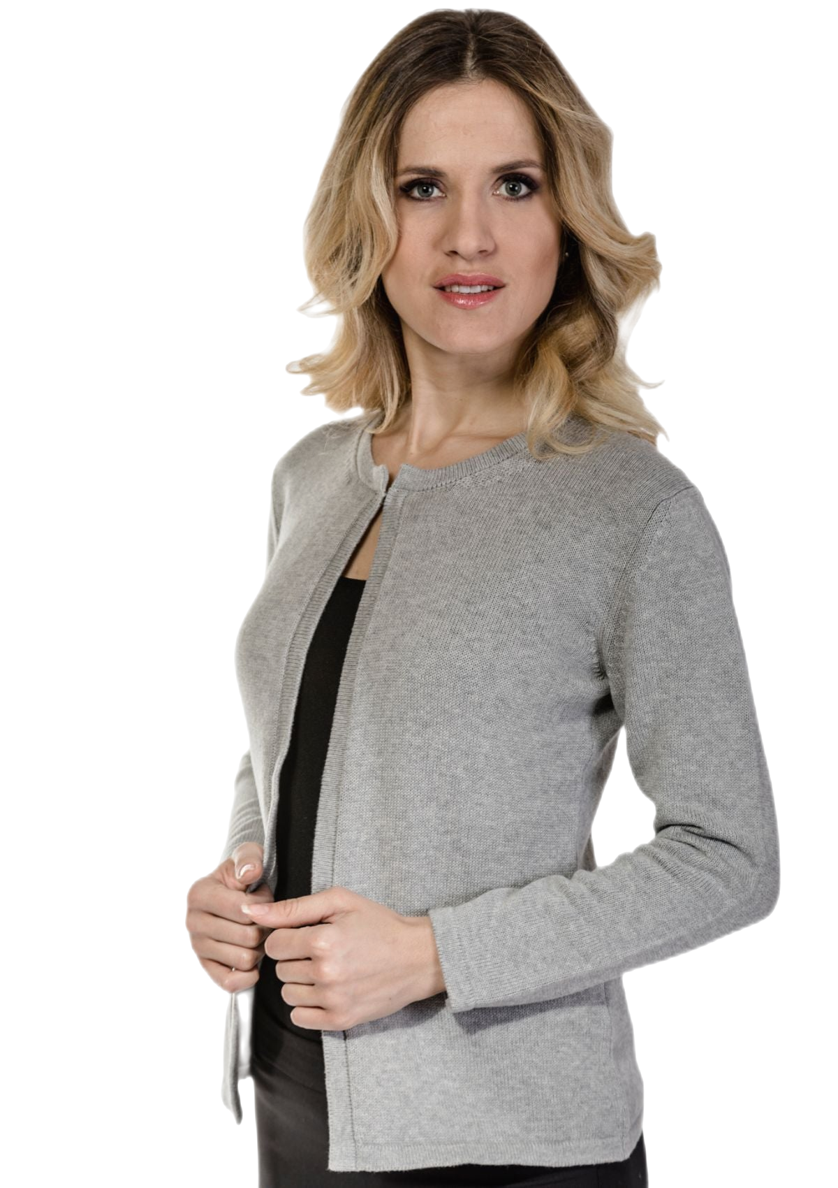 Franny: cardigan donna in cotone classico ed elegante