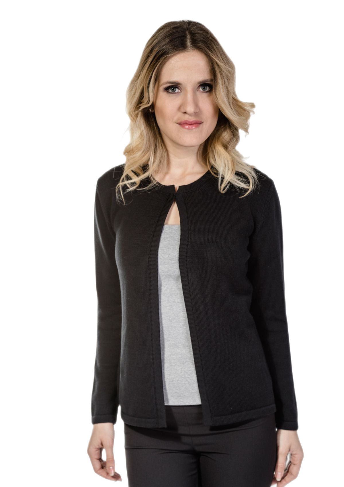 Franny: cardigan donna in cotone classico ed elegante