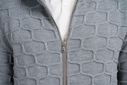 Hood Murales: cárdigan hombre con capucha