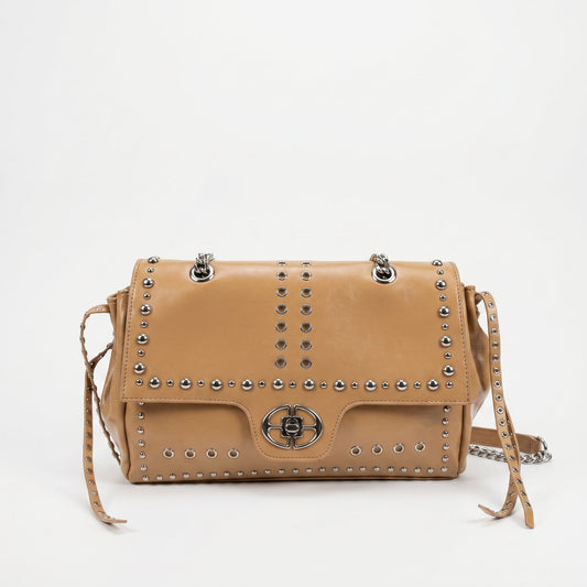 Rock Star Studded Flap Bag
