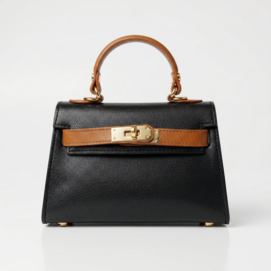 Mini Beky Genuine Leather Handbag