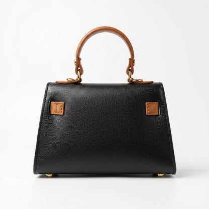 Mini Beky Handtasche aus echtem Leder