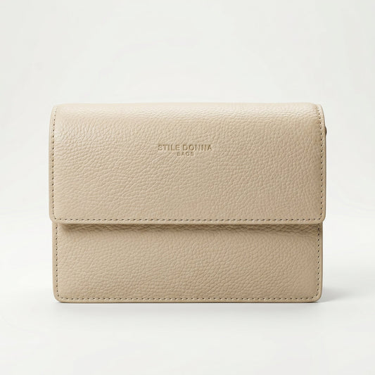 Luxe Genuine Leather Crossbody Bag