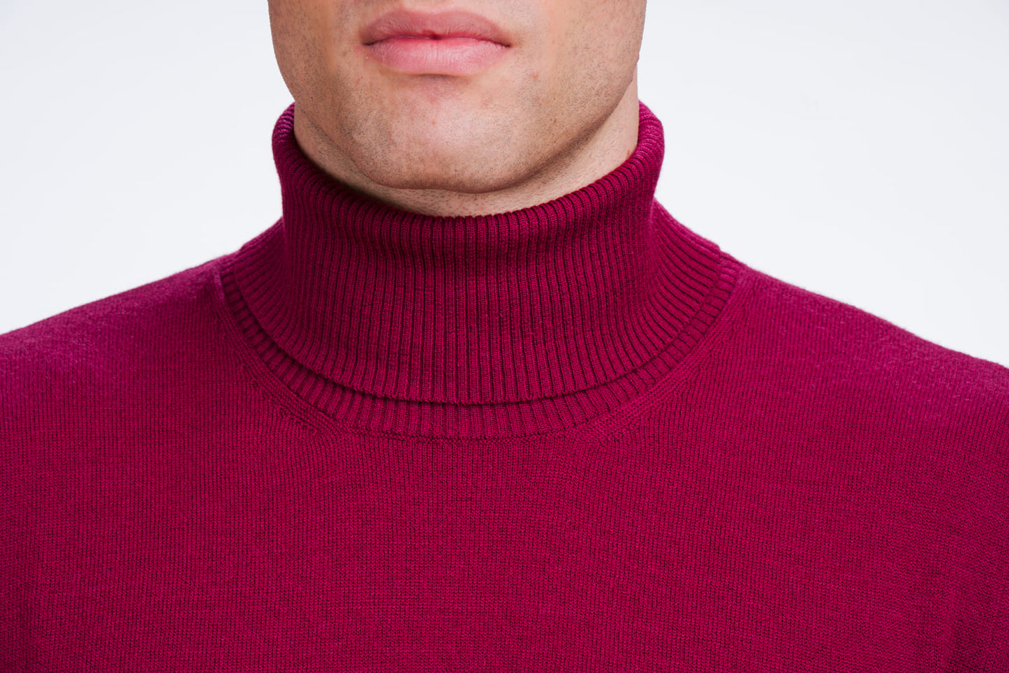 Edgard: dolcevita masculino justo em lã merino