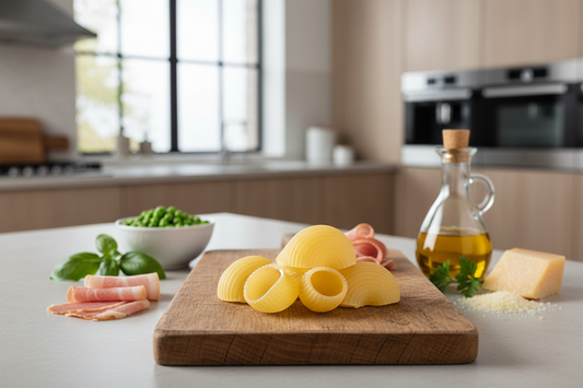 Biologische Conchiglie Rigate aus Hartweizen