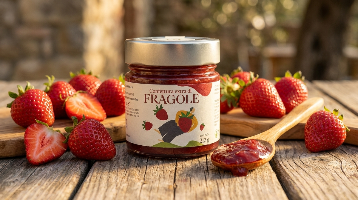 Artisanal Extra Strawberry Jam - No Preservatives