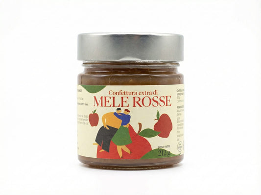 Artisanal Extra Red Apple Jam - No Preservatives