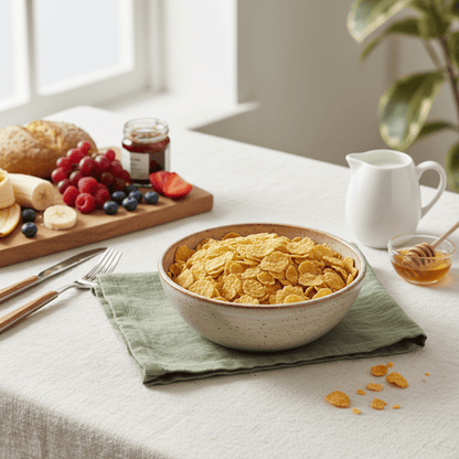 Corn Flakes di Mais Croccanti Senza Glutine