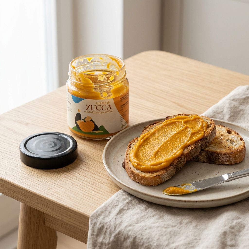Vacuum-Packed Pumpkin Cream - Artisan with EVO Oil