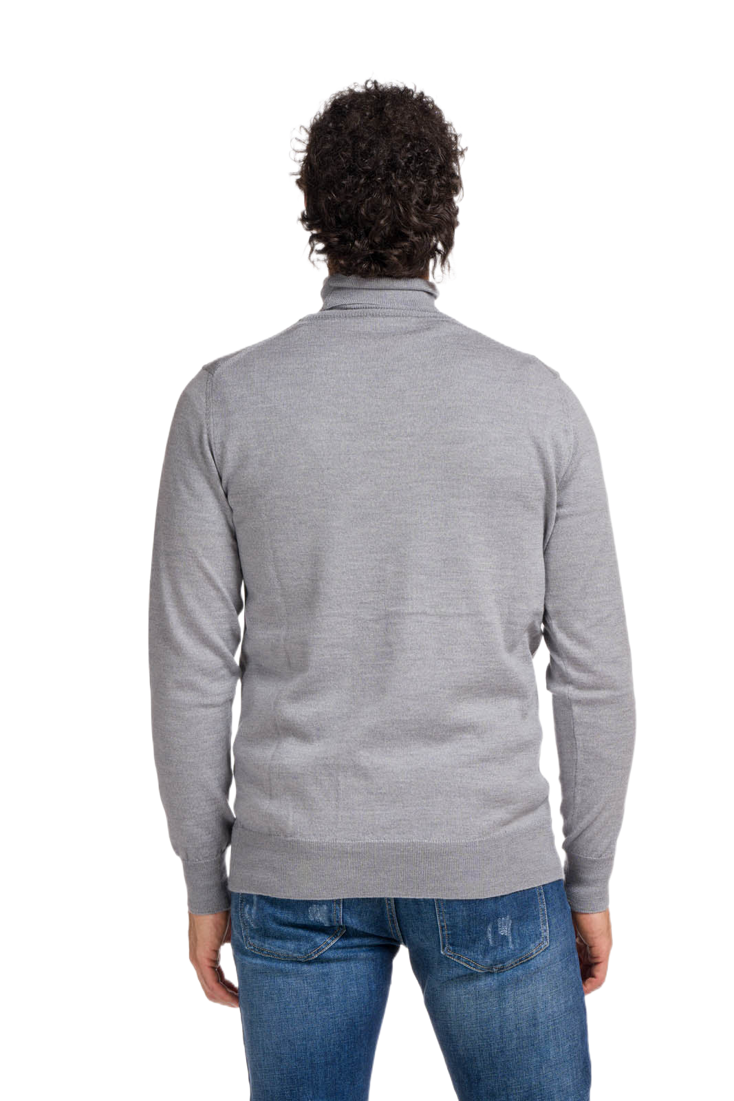 Alberto: classic men's turtleneck sweater