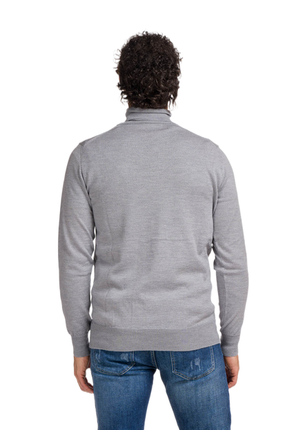 Alberto: classic men's turtleneck sweater