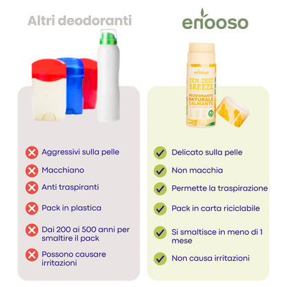 Deooso Discovery - Set 5+1 feste Deodorants