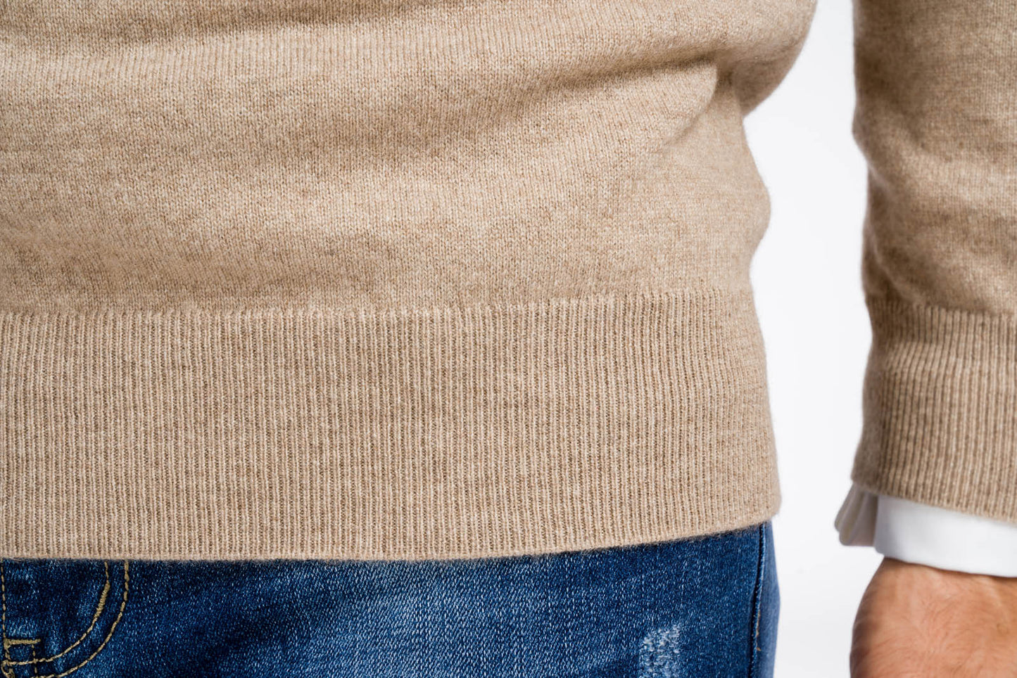 Stelvio : pull homme en cachemire de haute qualité