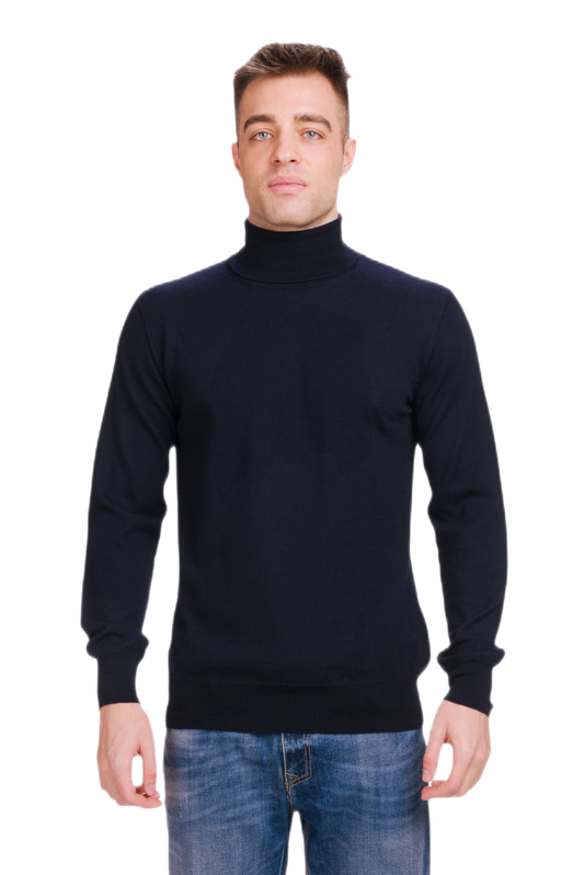 Edgard: dolcevita masculino justo em lã merino