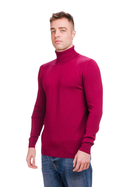 Edgard: dolcevita masculino justo em lã merino