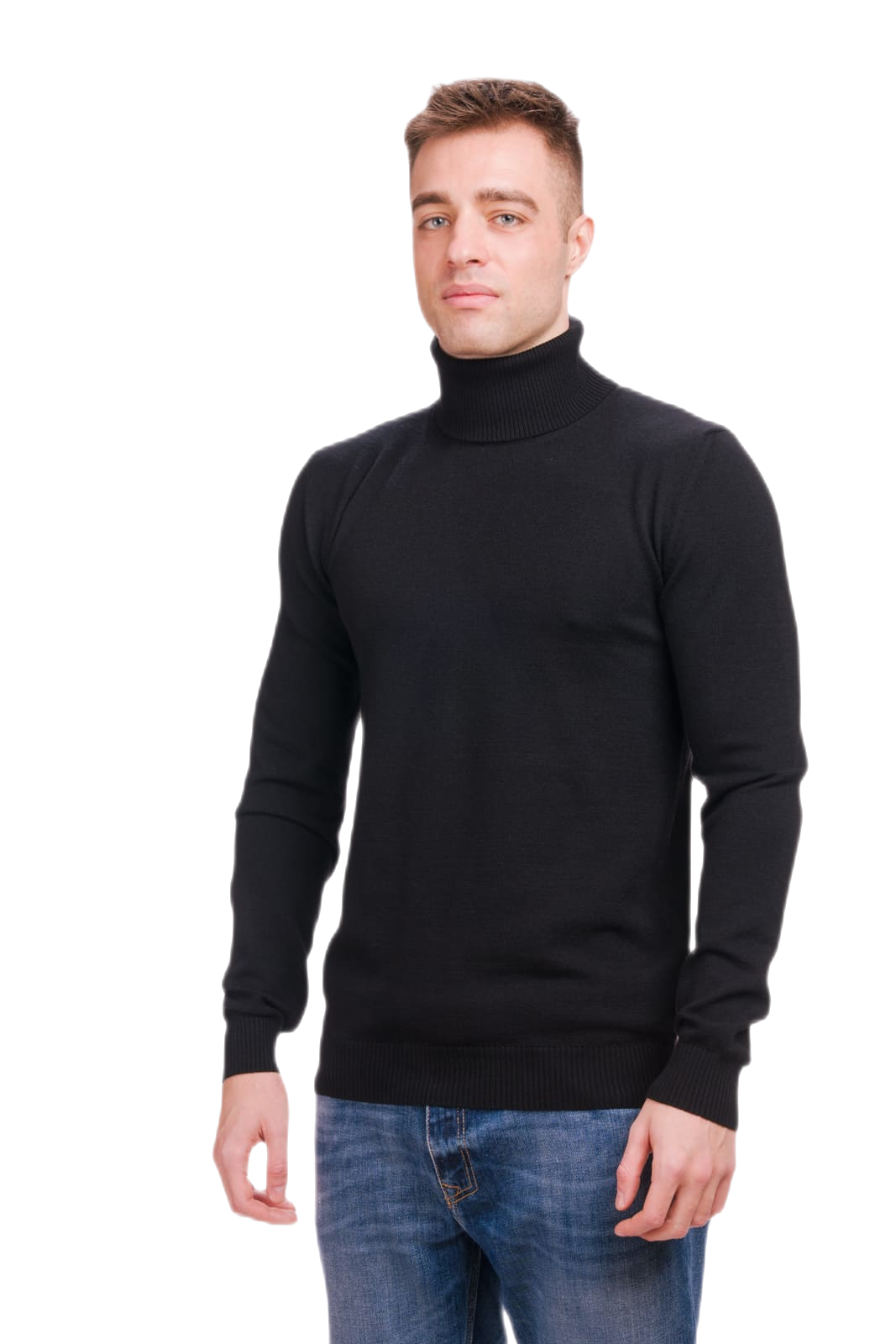 Edgard: dolcevita masculino justo em lã merino