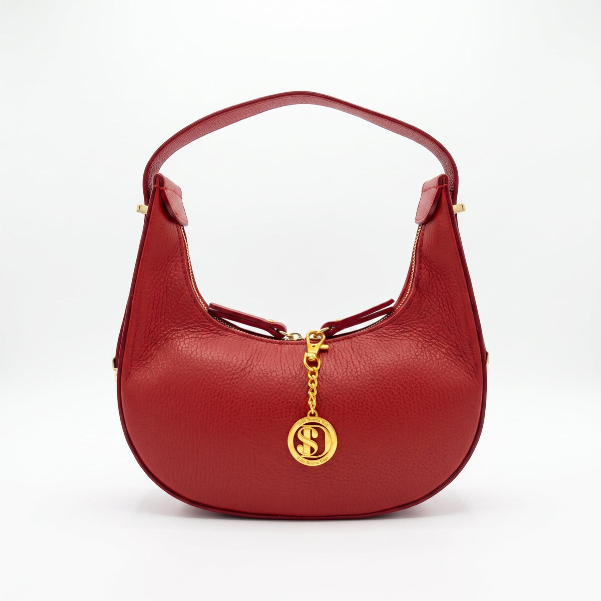 Bolsa hobo Elite de couro legítimo