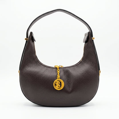 Bolsa hobo Elite de couro legítimo