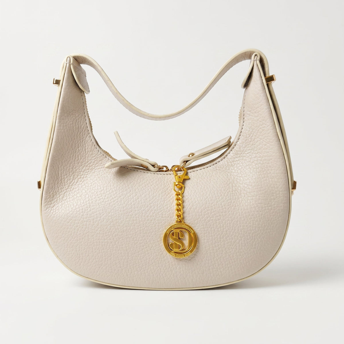 Bolsa hobo Elite de couro legítimo