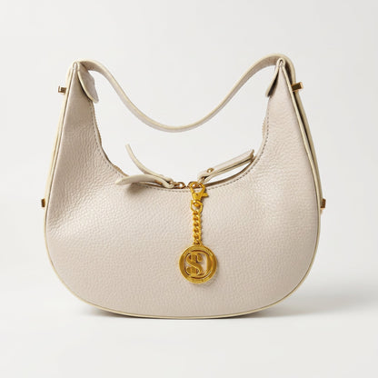 Bolsa hobo Elite de couro legítimo
