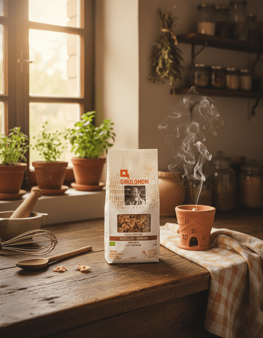 Farfalle BIO semi-integrales Graziella-Ra Khorasan - Girolomoni