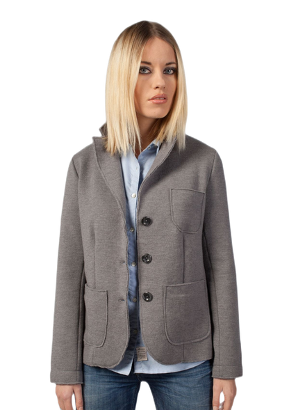 Dallia: jaqueta feminina em lã merino extrafina