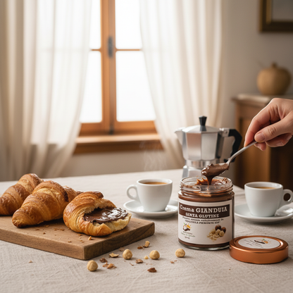Creme Gianduia 50% Avelãs do Piemonte IGP - Sem Glúten