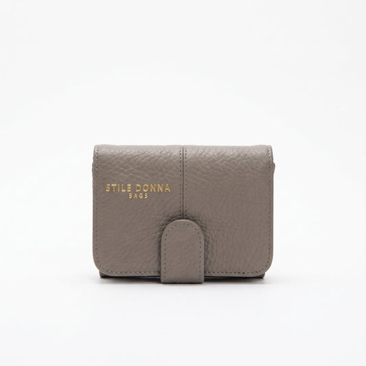 Greta Compact Genuine Leather Wallet