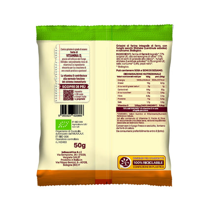 Grissini mit Kurkuma & Shiitake BIO 50g