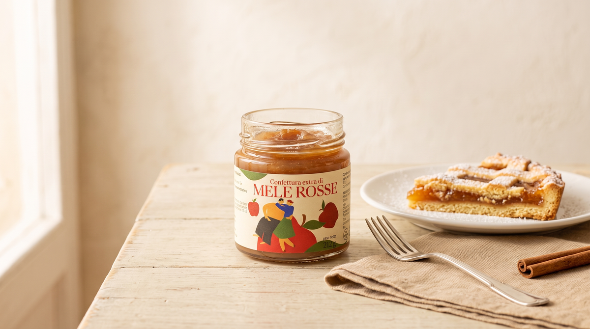 Artisanal Extra Red Apple Jam - No Preservatives