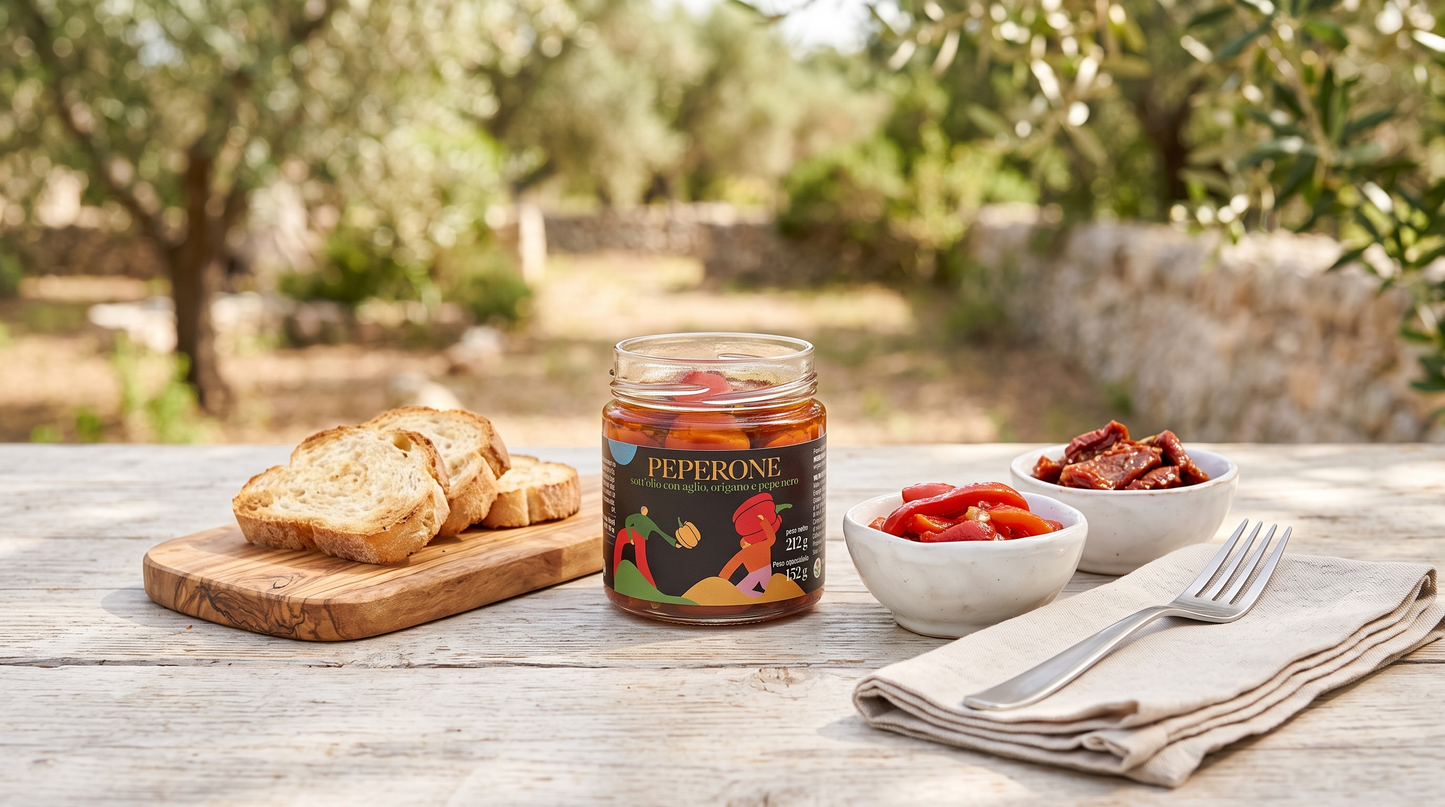 Berinjelas em Azeite EVO Artesanais – Aperitivo Mediterrâneo