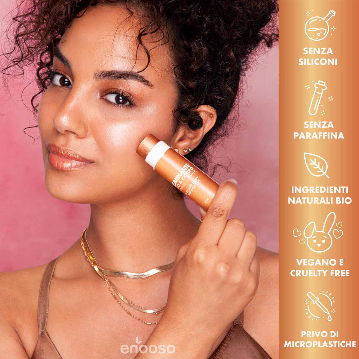 Highlighter im Stick - Bronze Liebhaber