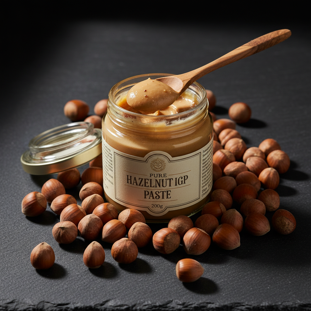 100% Hazelnut Paste Piemonte IGP Hazelnuts. 0% Compromises. Gluten-Free