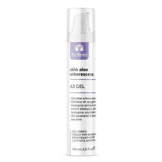 Gel de Massagem com Aloe, Arnica e Garra do Diabo 100ml | A3 Gel